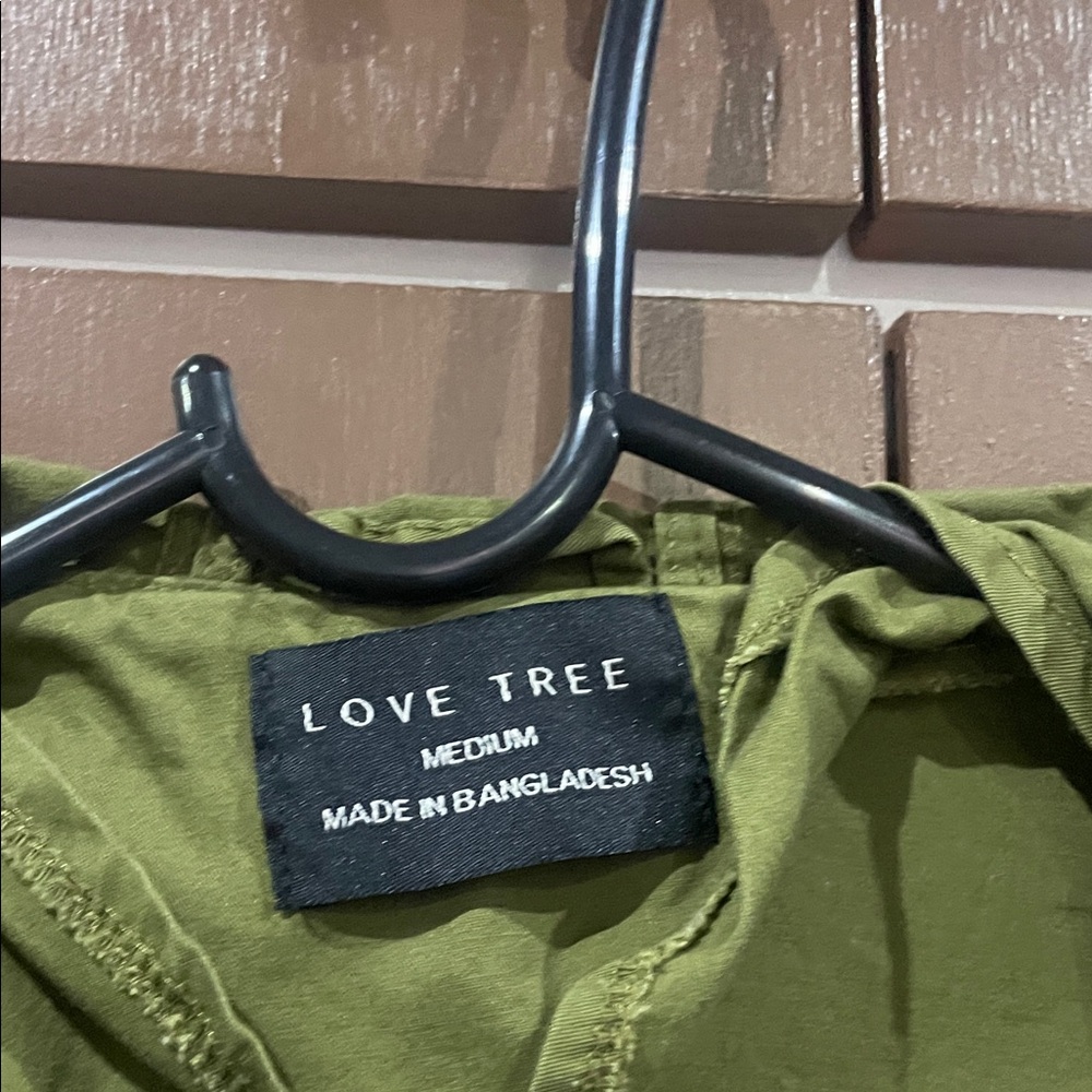 Love Tree Forest Green jacket